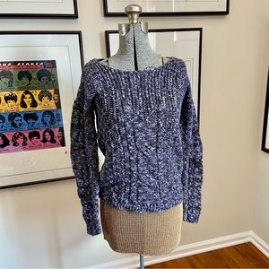 Purple Knit Sweater Size S